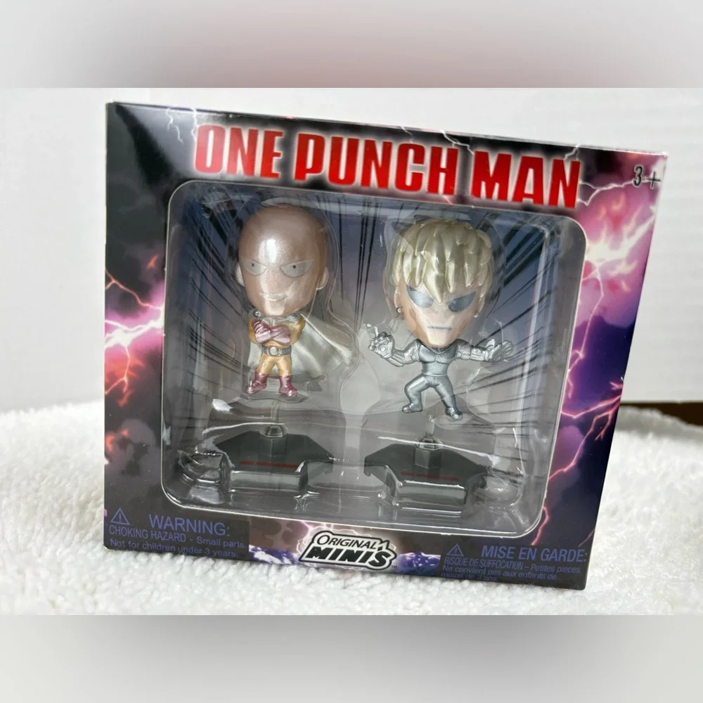 NIB One-Punch Man Original Minis Featuring Saitama and Genos